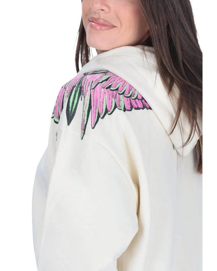 County of Milan White Cotton Hoody