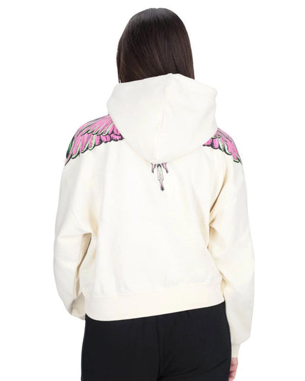 County of Milan White Cotton Hoody
