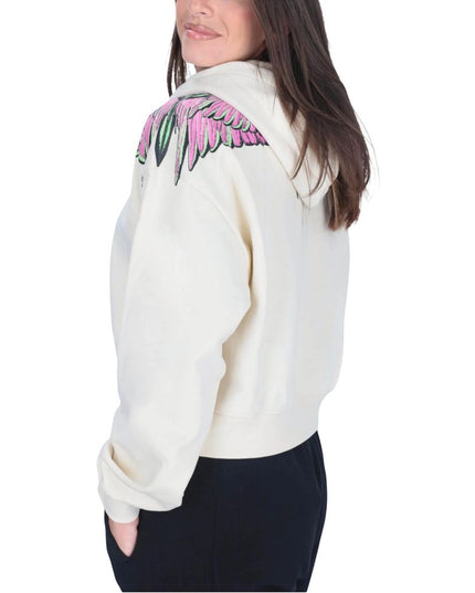 County of Milan White Cotton Hoody