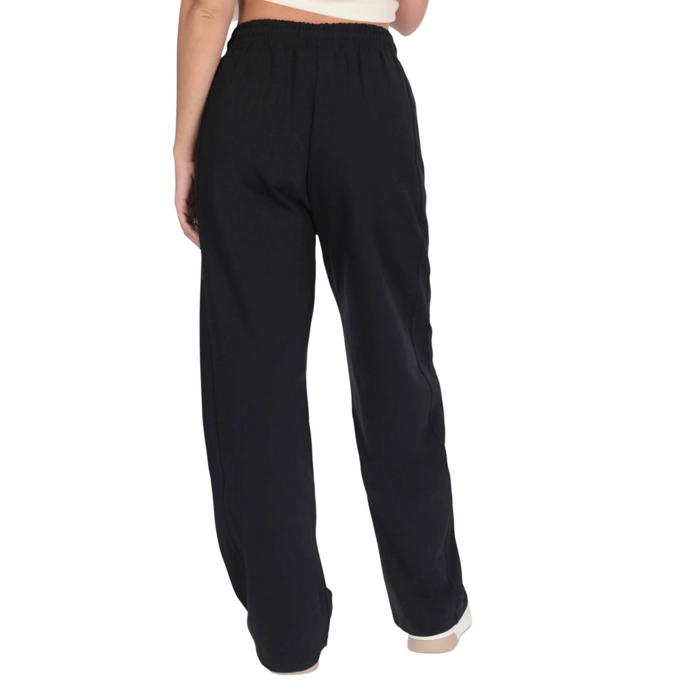 County of Milan Black Cotton Joggers Workout Pant