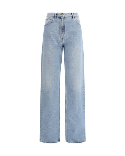 Valentino Cotton Five-Pocket Jeans