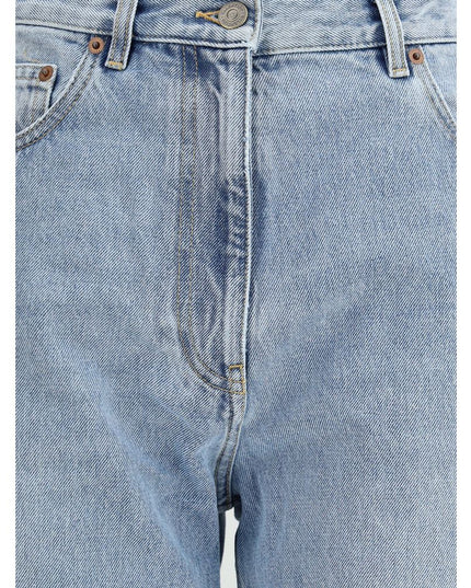 Valentino Cotton Five-Pocket Jeans