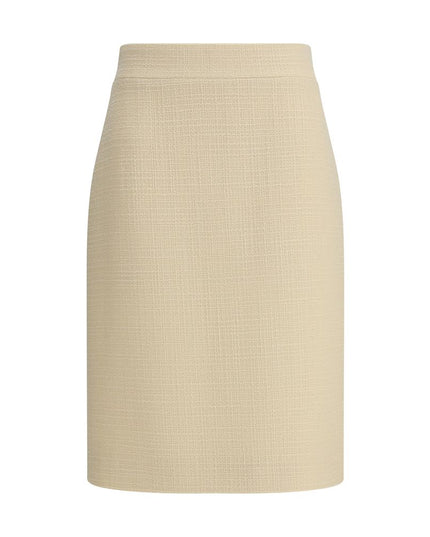 Valentino Wool Tweed Skirt