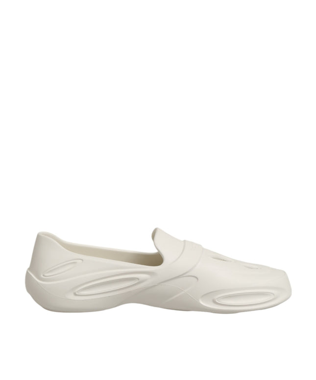 Dolce & Gabbana White Rubber Slides Low Top Sneakers Shoes