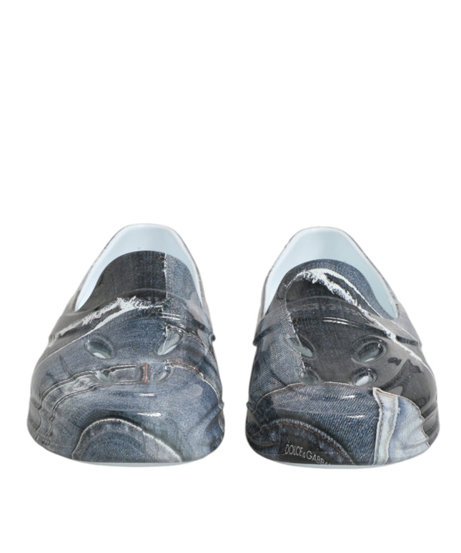 Dolce & Gabbana Multicolor Rubber Men Low Top Sneakers Shoes
