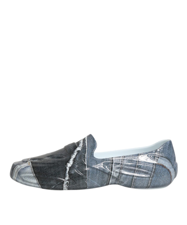 Dolce & Gabbana Multicolor Rubber Men Low Top Sneakers Shoes