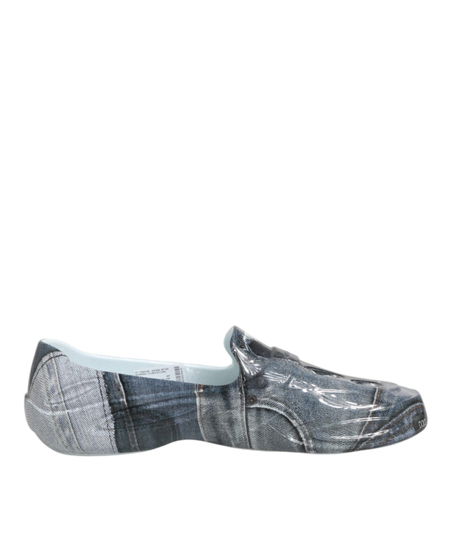 Dolce & Gabbana Multicolor Rubber Men Low Top Sneakers Shoes