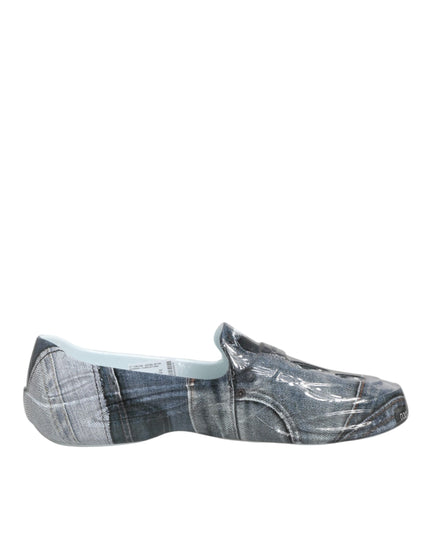 Dolce & Gabbana Multicolor Rubber Men Low Top Sneakers Shoes