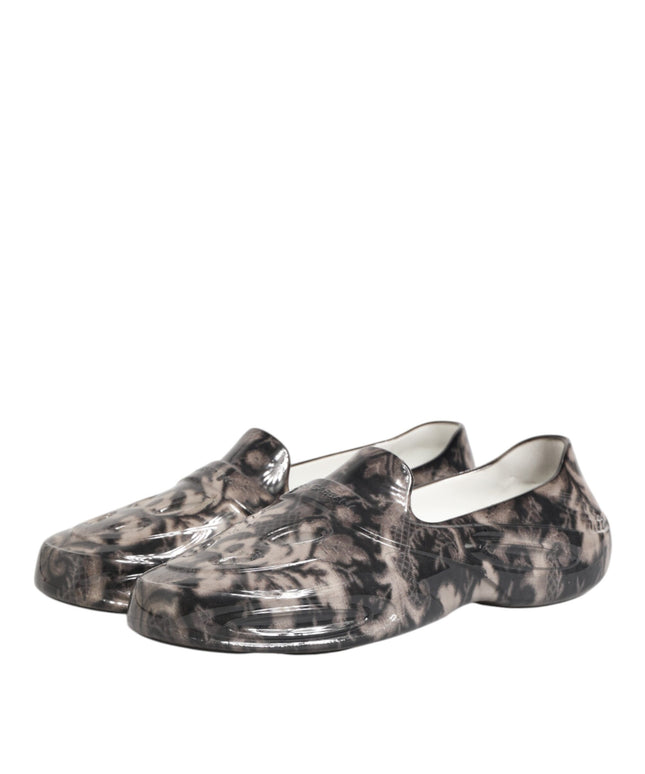 Dolce & Gabbana Multicolor Rubber Low Top Men Sneakers Shoes