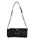 Versace Black Mini Quilted Lambskin Leather Crossbody Sling Borse Bag