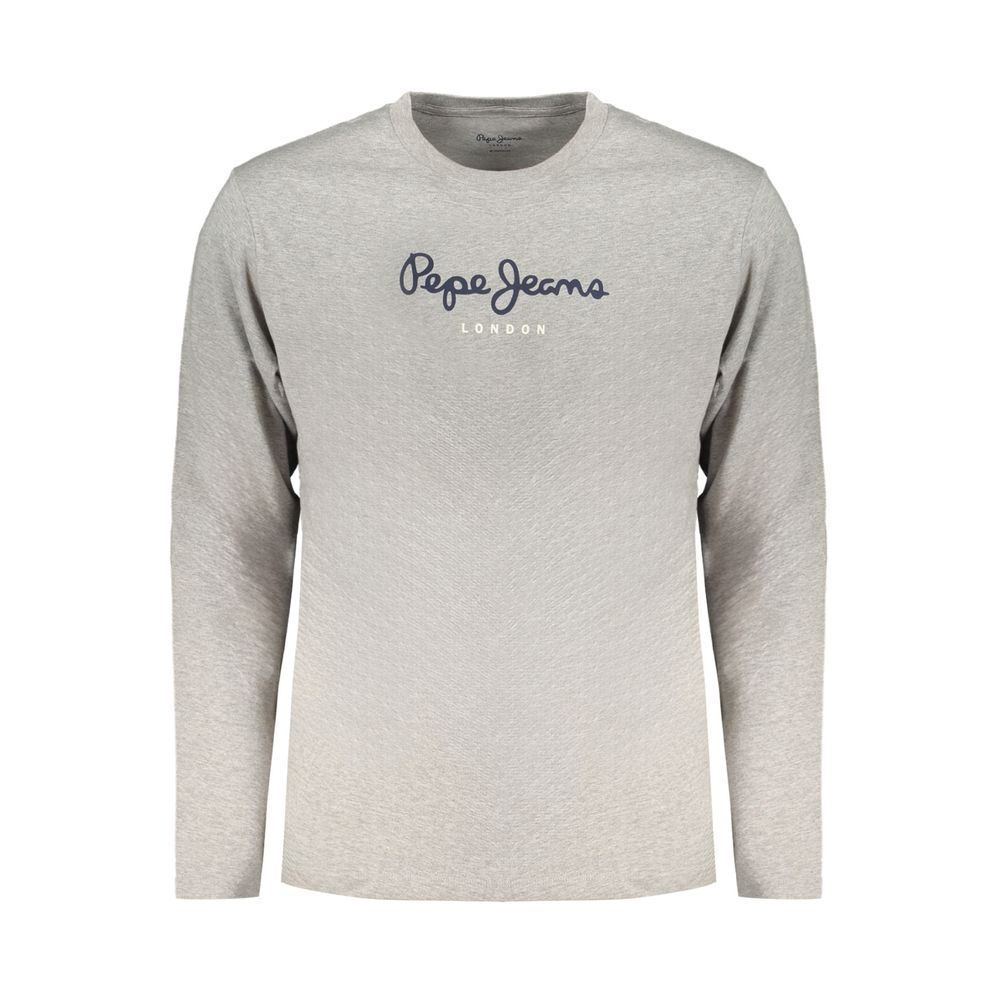 Pepe Jeans Pepe Jeans Gray Cotton T-Shirt (Italian Size MEN: M, nan: nan, nan: nan)