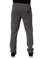 Dolce & Gabbana Gray Cotton Jogger Sweatpants Trouser Pants