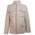 Made in Italy Beige Wool Men Jacket