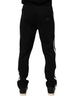 Dolce & Gabbana Black Cotton Jogger Sweatpants Trouser Pants