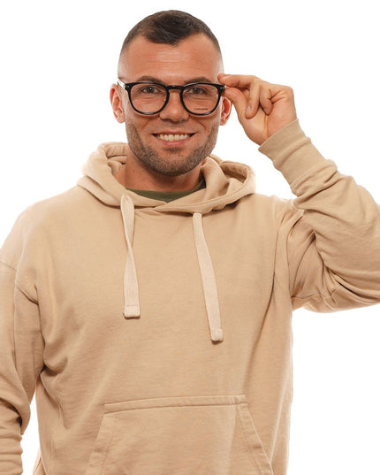 Longines Black Men Glasses Frame
