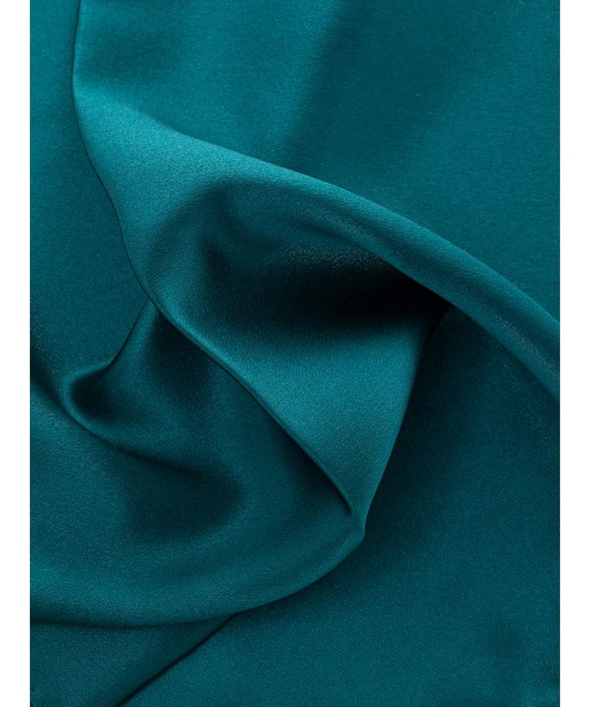 Dolce & Gabbana Green Silk Pocket Square