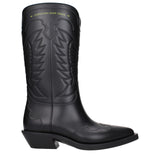 Christian Dior Black Cotton Boots