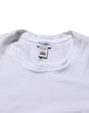 Dolce & Gabbana White Cotton DG Italia Round Neck Men T-shirt