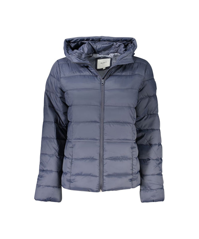 Pepe Jeans Blue Polyamide Jackets & Coat