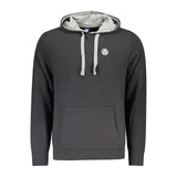 North Sails Black Cotton Sweatshirt