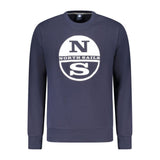 North Sails Blue Cotton Sweatshirt