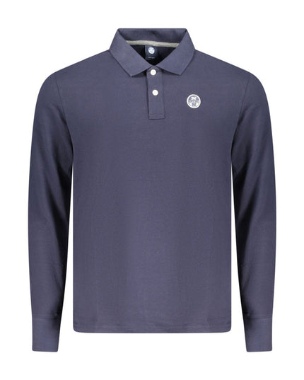 North Sails Blue Cotton Polo Shirt