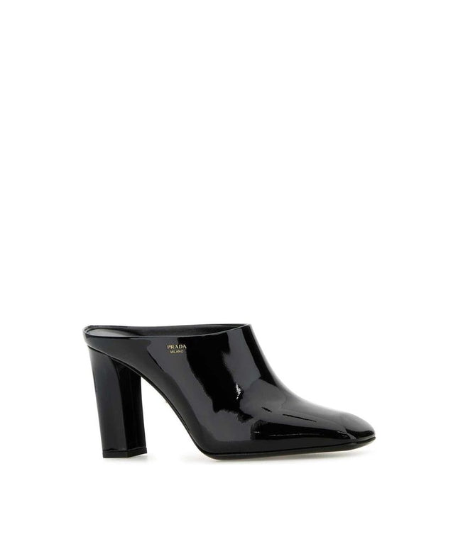 Prada Leather Mules 85mm