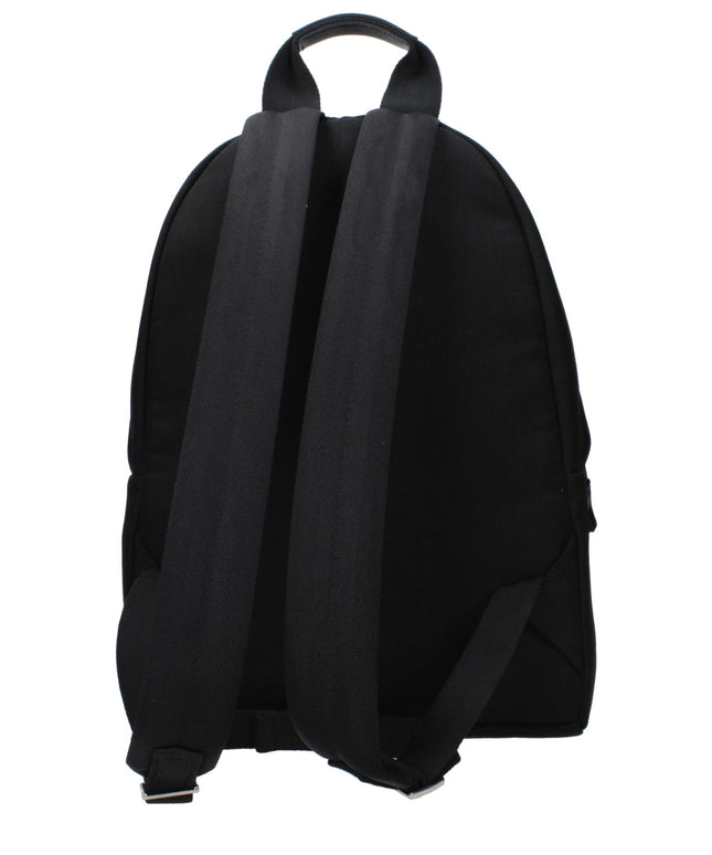 Palm Angels Black Fabric Backpacks