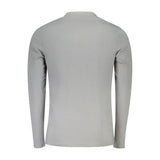 Hugo Boss Gray Cotton Men T-Shirt