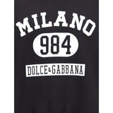 Dolce & Gabbana Black Cotton Sweatshirt