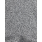 Dolce & Gabbana Gray Fleece Wool Sweatshirt