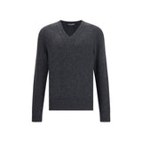 Dolce & Gabbana Gray Fleece Wool Sweatshirt