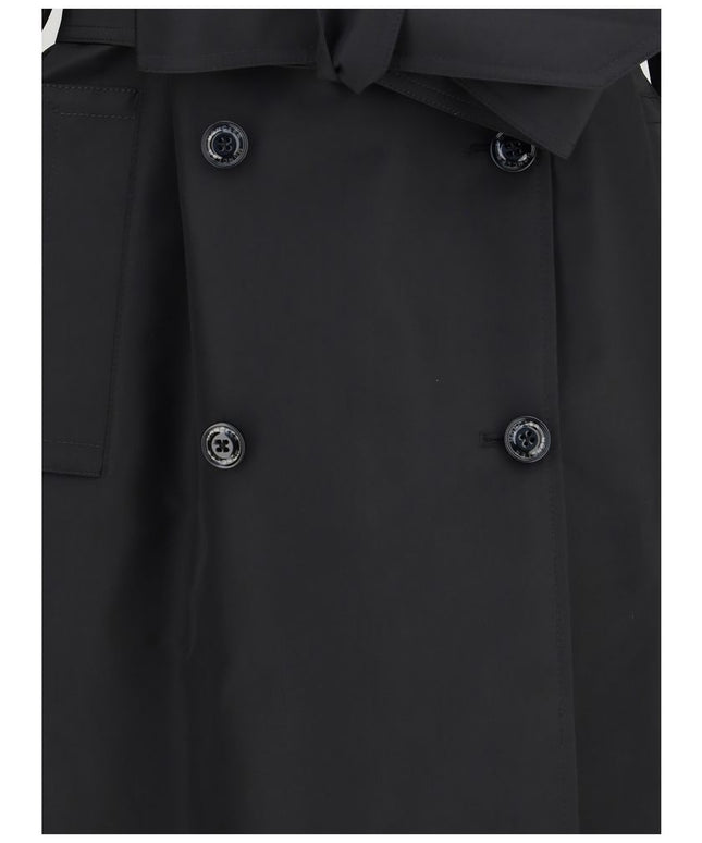 MONCLER x EDWARD ENNINFUL Zake Trench coat from the Moncler x EE72 collection by Edward Enninful
