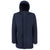 Yes Zee Blue Nylon Jackets & Coat