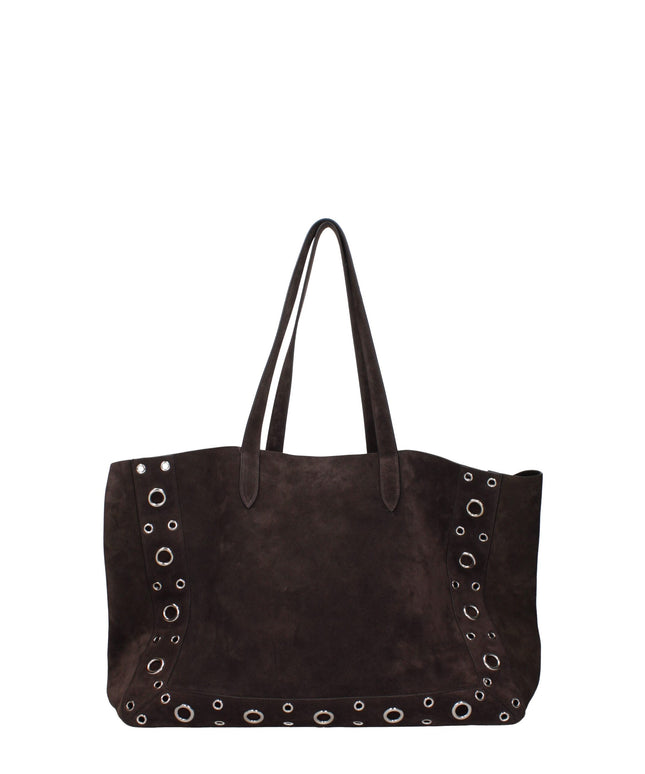 Valentino Garavani Brown Leather Shoulder Bags