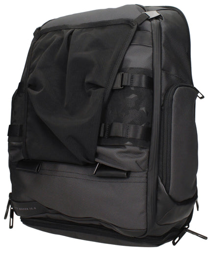 Piquadro Gray Fabric Backpacks