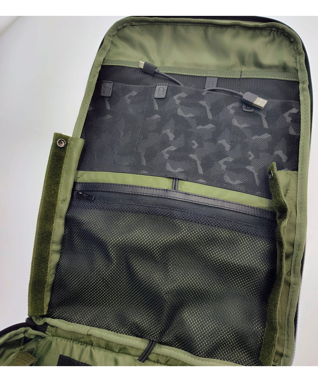 Piquadro Gray Fabric Backpacks