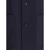 ZEGNA Blue Wool Clothing