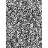 Dolce & Gabbana White Fleece Wool Turtleneck