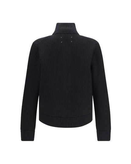 Margiela Zipped Cotton Cardigan