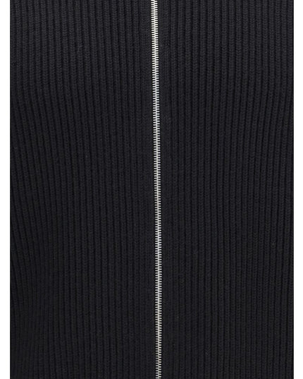 Margiela Zipped Cotton Cardigan