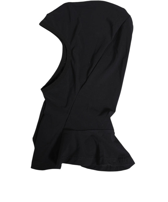 Dolce & Gabbana Black Nylon Elastane Balaclava Hood Face Cover Hat