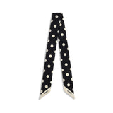 Valentino Garavani Black Silk Scarf