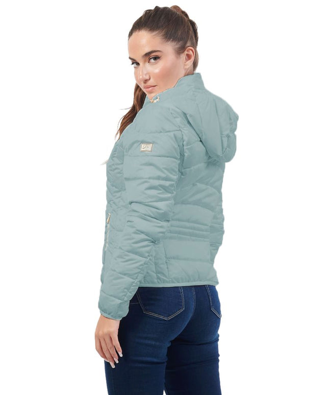 Yes Zee Blue Polyester Jackets & Coat