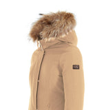 Yes Zee Brown Nylon Jackets & Coat