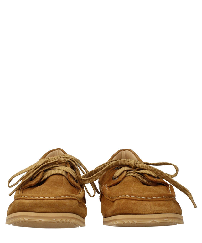 Jacquemus Brown Leather Slip-On Loafers