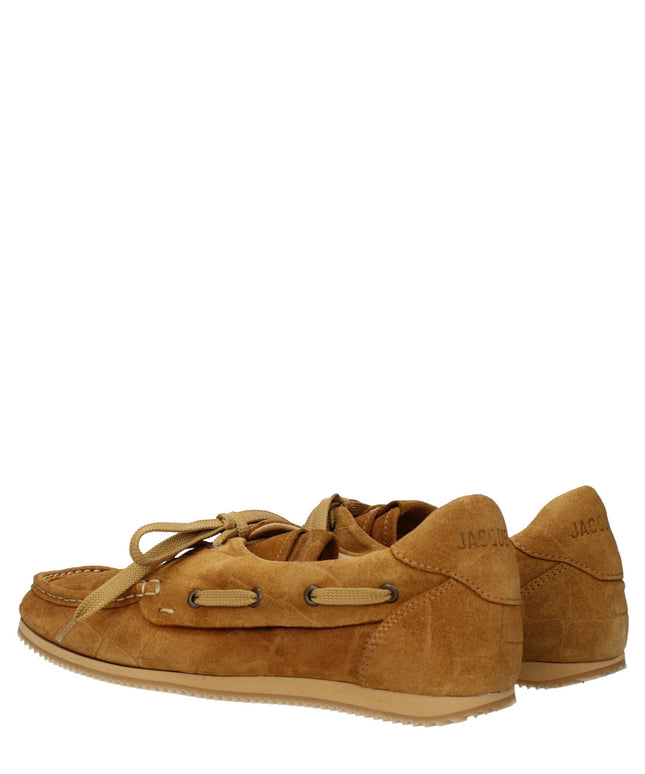 Jacquemus Brown Leather Slip-On Loafers