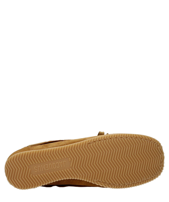 Jacquemus Brown Leather Slip-On Loafers