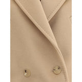 Max Mara Beige Wool Coat