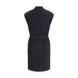 Max Mara Black Viscose Coat